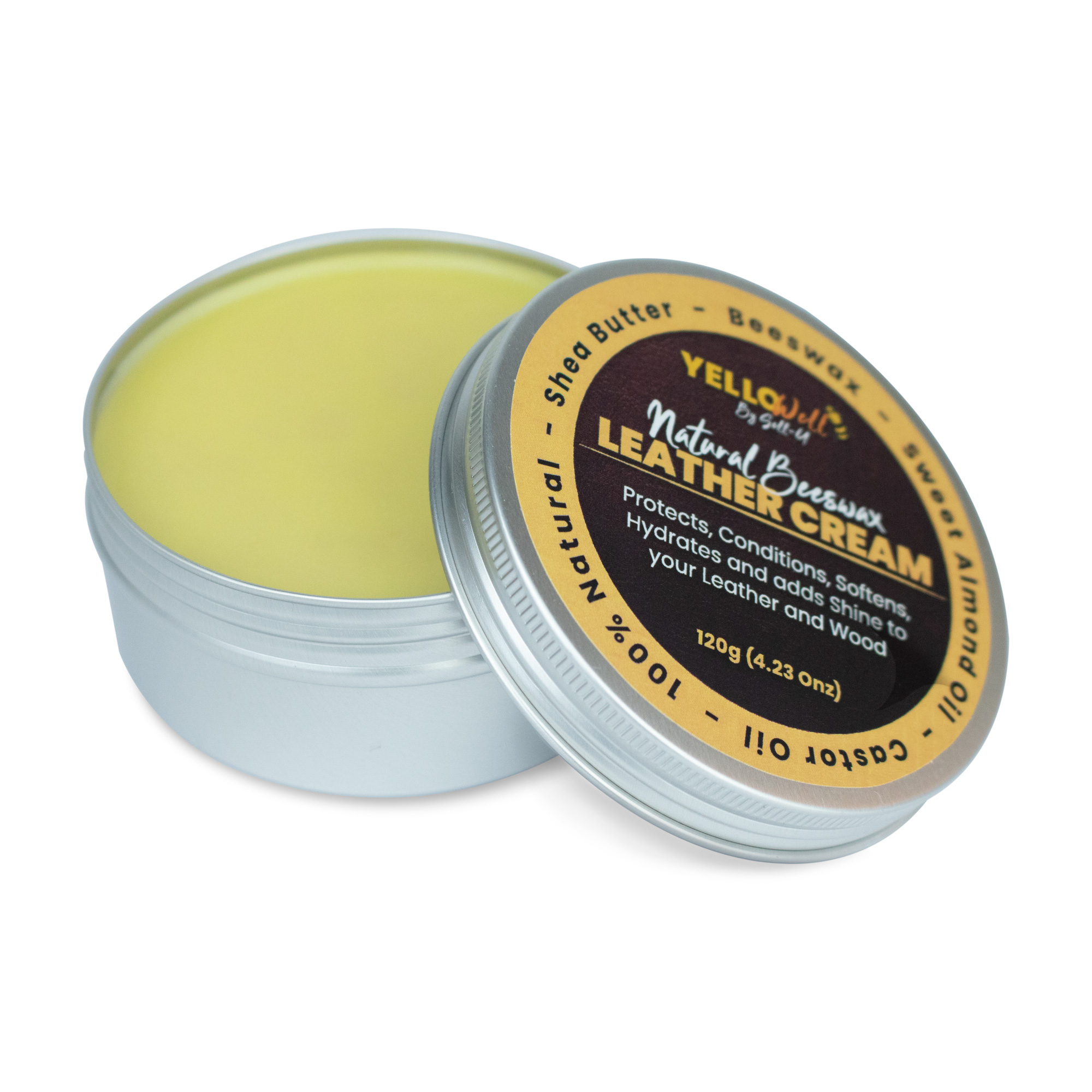 YELLOWell Natural Beeswax Leather Cream